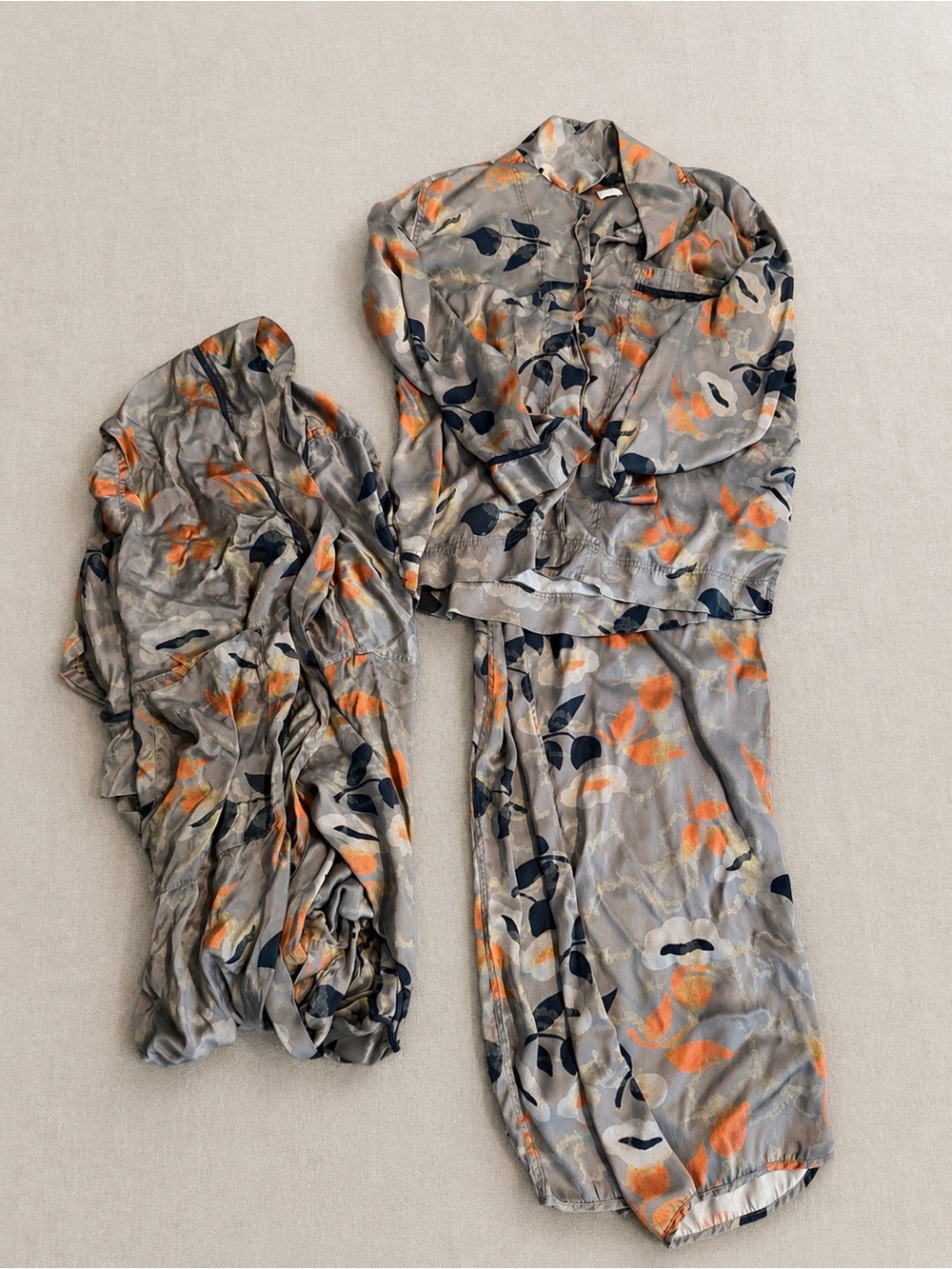 ✨ POETRY 100% SILK 3-PIECE PAJAMA SET ✨